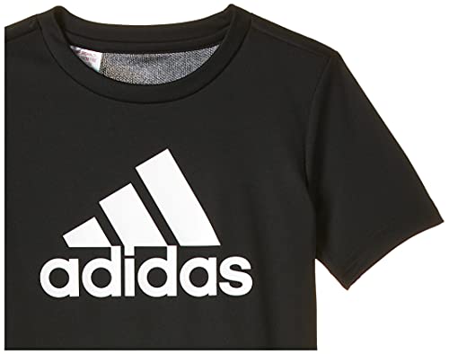 adidas GN1478 B BL T T-Shirt Boys Black/White 3-4Y