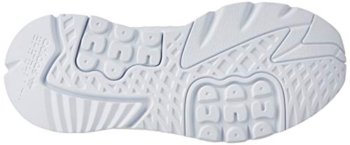 adidas Nite Jogger, Zapatillas de Running de Carreras Hombre, Footwear White Footwear White Footwear White, 42 EU