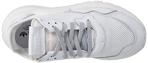 adidas Nite Jogger, Zapatillas de Running de Carreras Hombre, Footwear White Footwear White Footwear White, 42 EU