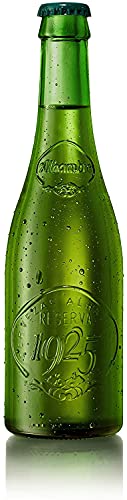 Alhambra Reserva 1925 Cerveza Dorada Lager - Pack de 24 Botellas x 33cl - 6,4% Volumen de Alcohol