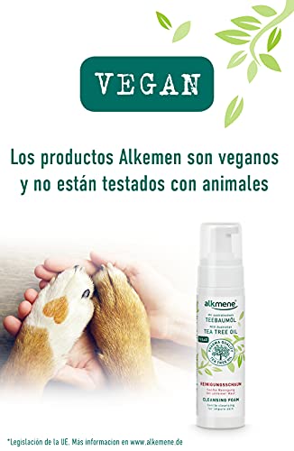 alkmene gel limpiador facial - espuma limpiadora para cara y cuerpo - Vegana, sin siliconas ni parabenos - cuidado de la piel para mujeres y hombres 2x 200 ml