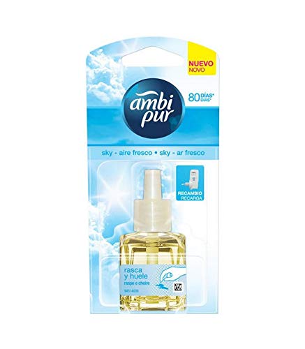 Ambipur ambientador electrico recambio #sky 21,5 ml