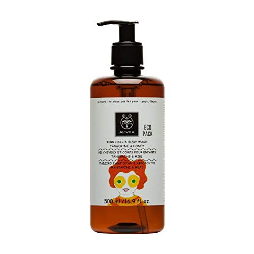 Apivita Kids Hair And Body Wash Honey And Tangerine 500ml370619