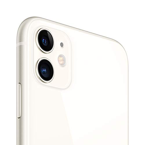 Apple iPhone 11 (64 GB) - Blanco (Incluye Earpods, Adaptador de Corriente)