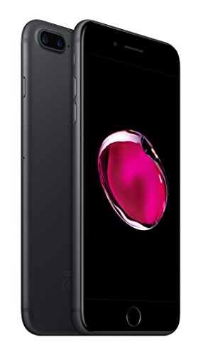 Apple iPhone 7 Plus SIM-Free Smartphone Black 128GB (Renewed)