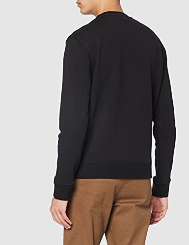 Armani Exchange Icon Sweat Sudadera, Negro (Black 1200), Medium para Hombre