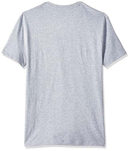 Armani Exchange Pima Cotton V-Neck Camiseta, Gris (B09b Heather Grey 3929), Small para Hombre
