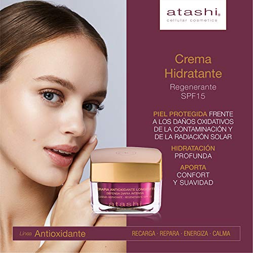 atashi | Cofre de Belleza | Ritual Antioxidante Hidratante Día + Crema Antiedad
