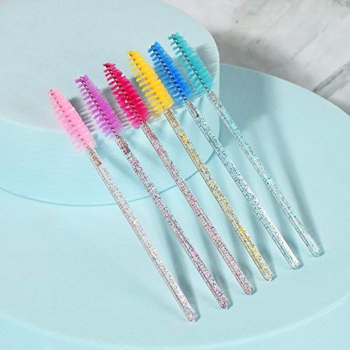 ATOMUS 300 Piezas Desechables Cepillos de Pestañas de Varitas Rímel Kit Mascara Applikator Make-Up Applikatoren Kit de Maquillaje Pinceles Aplicadores Multicolor