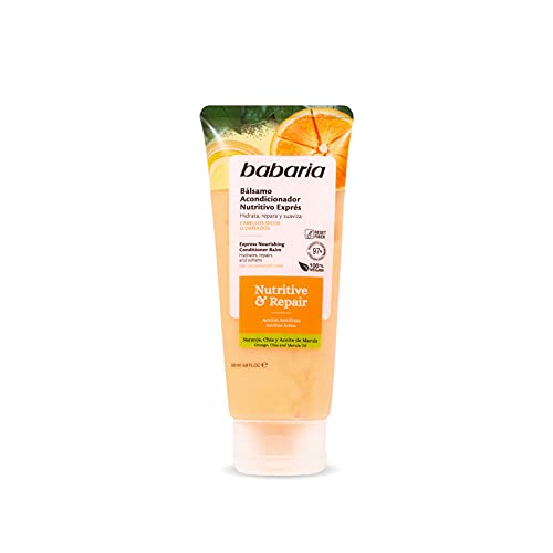 Babaria, Bálsamo Acondicionador Nutritivo Exprés. Nutritive&Repair, 200 ML