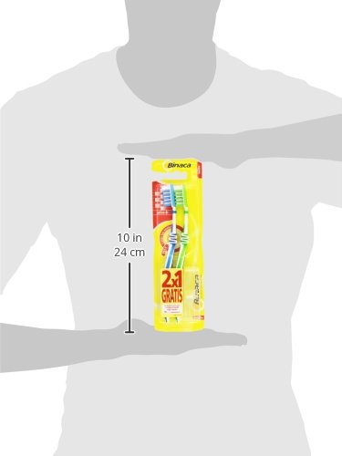 Binaca - Cepillo de Dientes Active + - Pack de 2