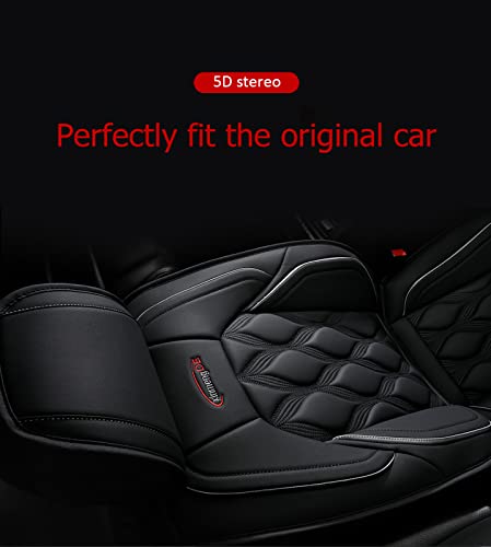 Bincun Fundas Asientos Coche Universales para Lexus GS 350 F-Sport(L10) / GS 450h(L10) / GS 450h F-Sport(L10) / GS 300h(L10) / GS 300h F-Sport(L10) Accesorios Coche, Negro