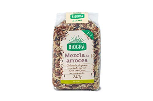 Biográ Mix de Arroz Salvaje con Alto Contenido en Fibra, 250g