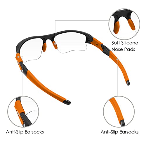 BlazerBuck - Juego de calcetines y tobilleras para Oakley Flak Jacket XLJ Sunglasses