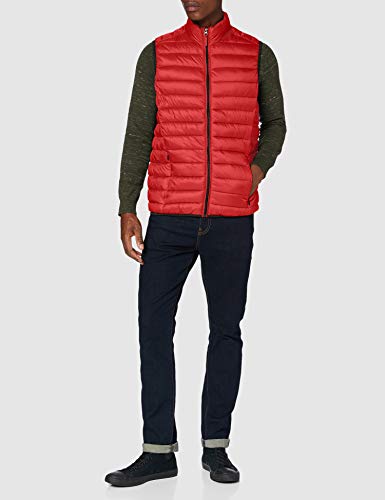 BLEND 20710703 Chaqueta de transición, Rojo (191557), S para Hombre