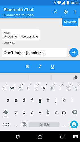 Bluetooth Chat