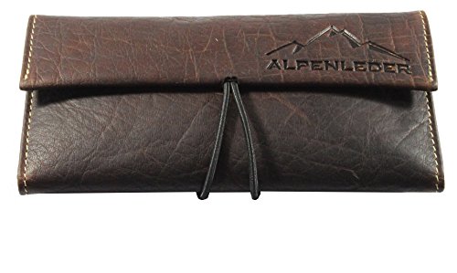 Bolsa De Tabaco Havanna | Cuero De Búfalo | Estuche De Cigarillos Caja Hombre Femme Marrón | by Alpenleder