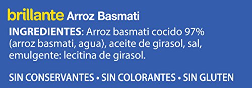 Brillante Arroz Basmati 125G X 2 - [Pack De 8] - Total 2 Kg