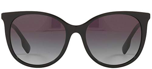 BURBERRY Gafas de sol BE4333 ALICE 30018G Gafas de sol Mujer color Negro gris tamaño de lente 55 mm