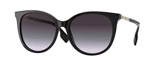 BURBERRY Gafas de sol BE4333 ALICE 30018G Gafas de sol Mujer color Negro gris tamaño de lente 55 mm