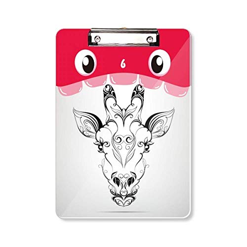 Carpeta de portapapeles con diseño de antílope tibetano, con diseño de animales