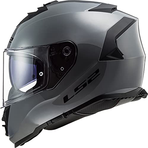 Casco de Moto LS2 FF800 Storm Nardo Grey, Gris, XS