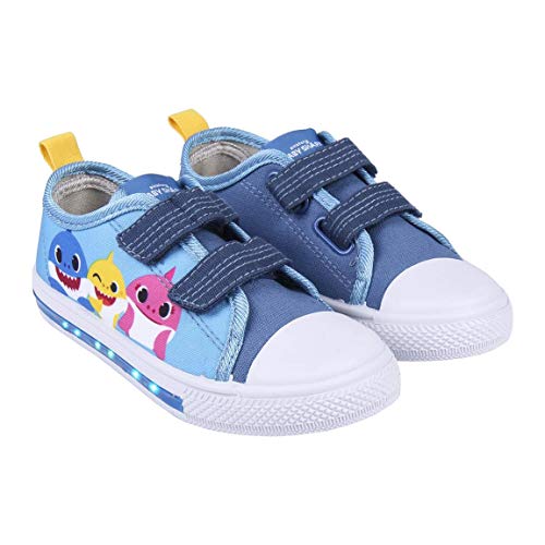 CERDÁ LIFE'S LITTLE MOMENTS 2300004710_T025-C56, Zapatilla Lona Baby Shark-Licencia Oficial Niceklodeon, Azul, 25 EU