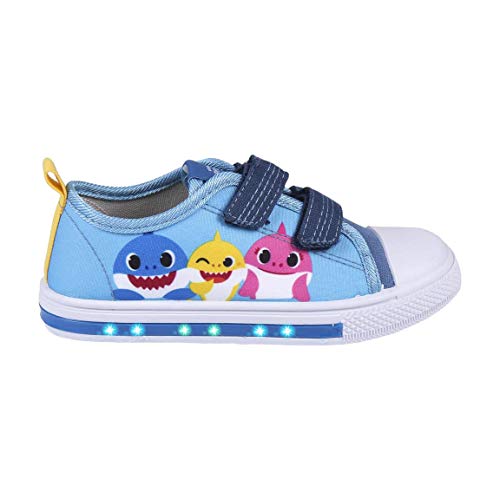 CERDÁ LIFE'S LITTLE MOMENTS 2300004710_T025-C56, Zapatilla Lona Baby Shark-Licencia Oficial Niceklodeon, Azul, 25 EU