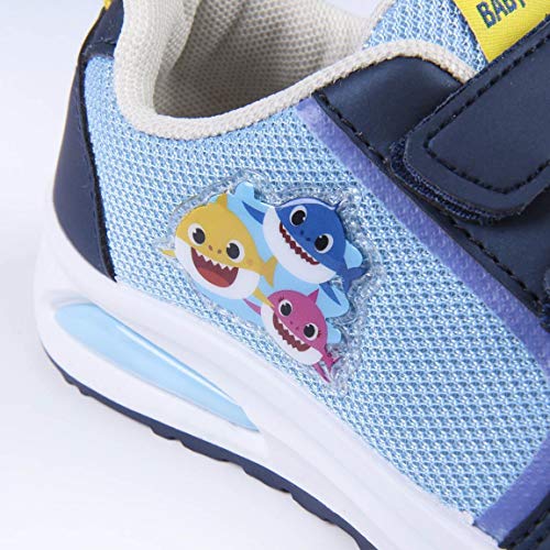 CERDÁ LIFE'S LITTLE MOMENTS 2300004710_T025-C56, Zapatilla Lona Baby Shark-Licencia Oficial Niceklodeon, Azul, 25 EU