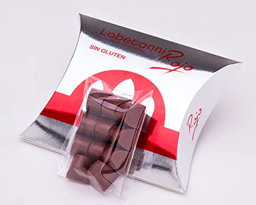 Cesta Regalo Bombones Chocolate Artesano Gourmet Sin Gluten "Lobetanni" Aurum