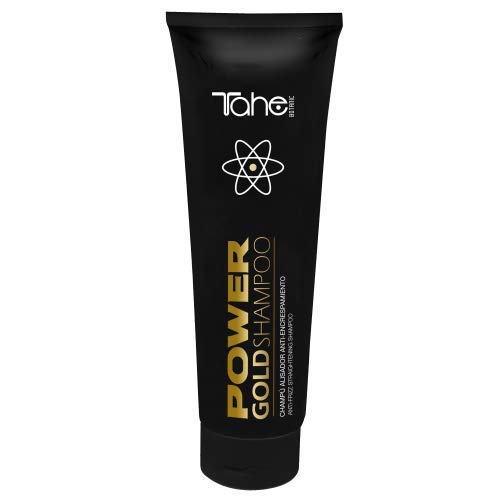 Champú alisador antiencrespamiento Power Gold Shampoo