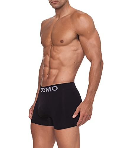 Channo Pack de 12 - Calzoncillos de Hombre, Boxer Lycra, sin Costuras Liso y con Color Uniforme (XXXL)