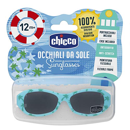 Chicco - Gafas de sol infantiles para bebés 12m+, color azul