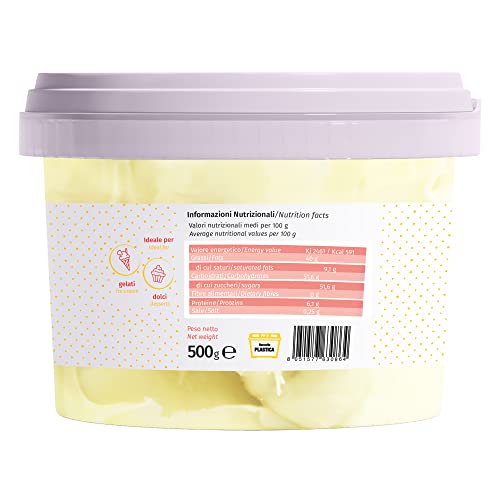 CHOCOLATE BLANCO PARA RELLENAR Y AROMATIZAR PRODUCTO PROFESIONAL LISTO PARA USAR 500G SIN GLUTEN