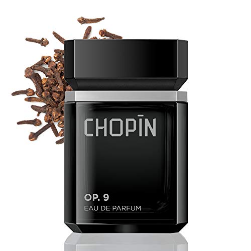 Chopin Op.9 Eau de Perfume Para Hombres Aroma de Noche Expresivo Natural con Presencia Fuerte y Romántica Fragancia para Hombres con Bergamota Clavo Cedro y Tabaco Espray Original Edt Pour Homme 100ml