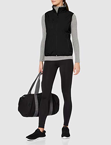 CLIQUE Ladies Softshell Vest Gilet Chaleco, Negro, L para Mujer