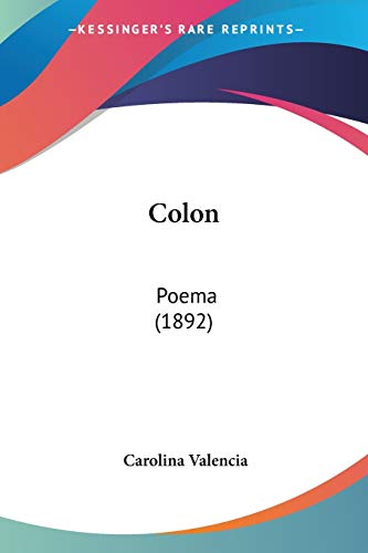 Colon: Poema (1892)