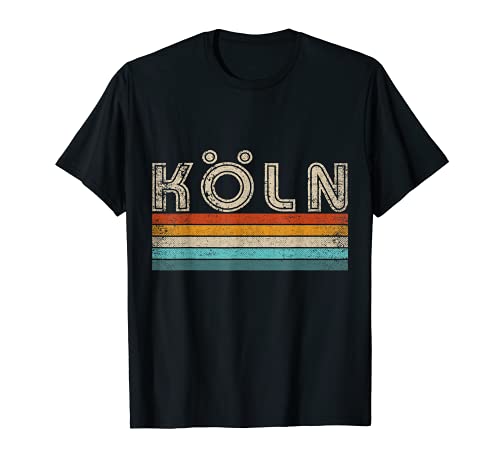 Colonia de los años 70 y 80 NRW Ruhr Pott Colonia Camiseta