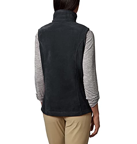 Columbia Chaleco femenino Benton Springs de Petite - Petite Outerwear, -negro, PXL