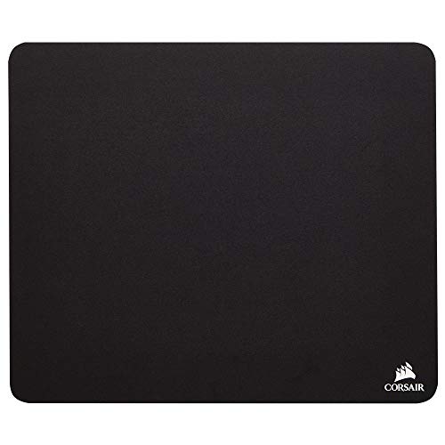 Corsair MM100 Alfombrilla de ratón para juego, superficie paño, tela, Tamaño Medio, Negro