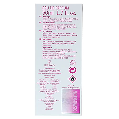 Cosmopolitan - Spray de agua de perfume para mujer (50 ml)