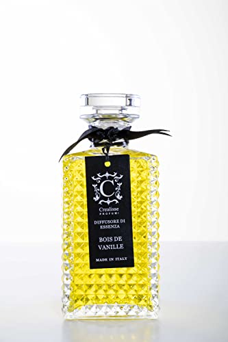 Crealisse Profumi Luxury Room fragancia BOIS DE VANILLE 780 ml con sticks