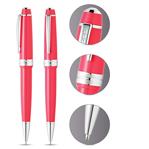 Cross Bailey Light - Pluma Estilográfica, Rosa (Glossy Coral)