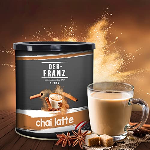 Der-Franz - Chai Latte, especiado, cálido y oriental, 500 g