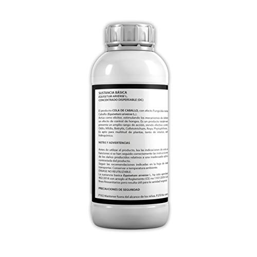 Desconocido BIONA |Cola DE Caballo FUNGICIDA Natural | Acción Preventiva y Curativa contra Hongos | Oidio, Mildiu | Plantas de Interior y Exterior | Concentrado 500mL