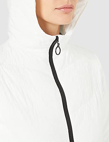 Desigual Paddded Regular Co Mandal Chaqueta, Blanco, L para Mujer