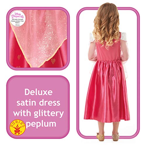 Disney Princess - Disfraz Bella Durmiente Classic DLX Inf, Multicolor, L (Rubies 640714-L)