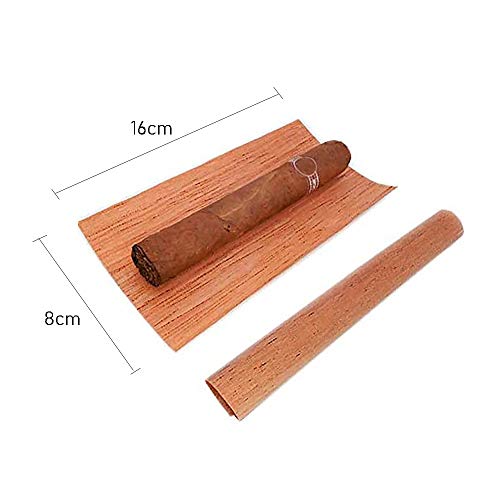 DJR Palitos de cigarro, Hojas de Cedro para Divisor de cigarros y humidor, Bandeja de Revestimiento Inserto cigarro 16x8cm 12 Piezas