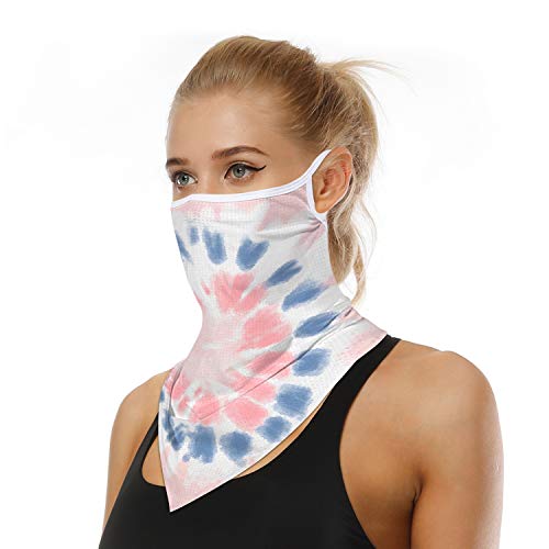 DRESHOW Braga de Cuello Moto Unise Cara Bandana Bufanda Verano Resistente al Viento UV Protección Contra el Polvo cara Cubierta Pasamontañas Ciclismo Correr Aire Libre para Hombre Mujer