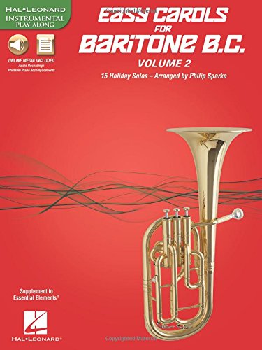 Easy carols for baritone b.c. - vol. 2 +enregistrements online